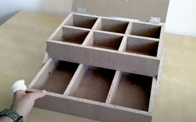 Wood Shop Organization: Make Boxes Easier