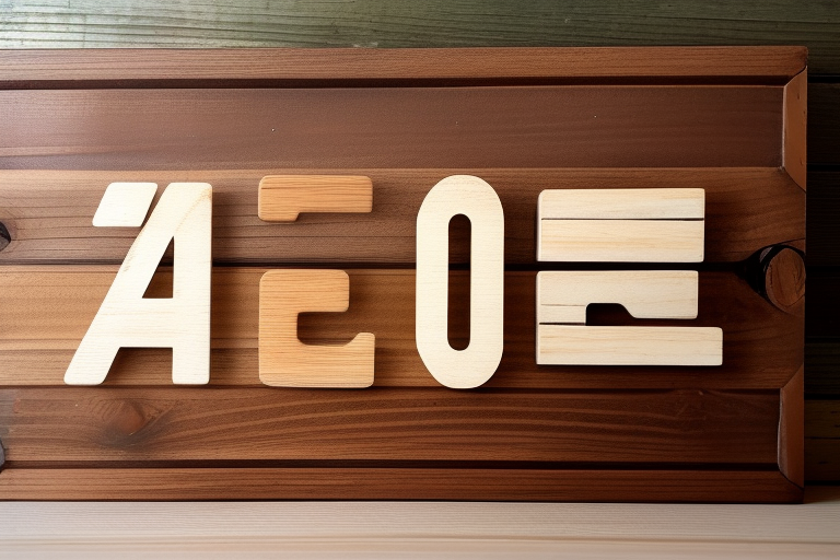 Wood Sign