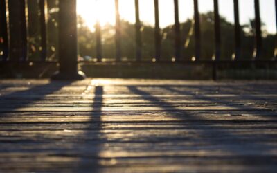 Step-by-step guide for designing and constructing a durable wooden patio deck.